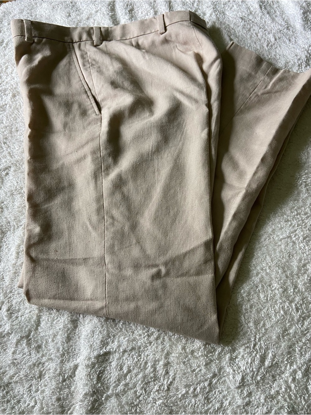 Class Club teen boys Khaki Flat-Front Chinos - Light Tan